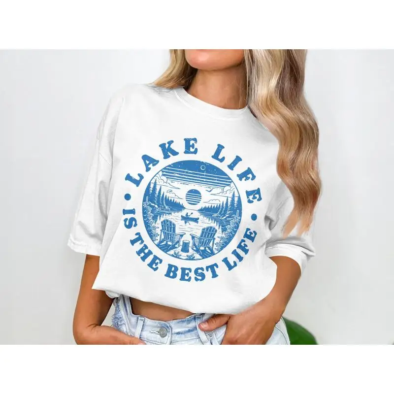 Outdoor Adventure Vacations - Lake Life Is The Best T