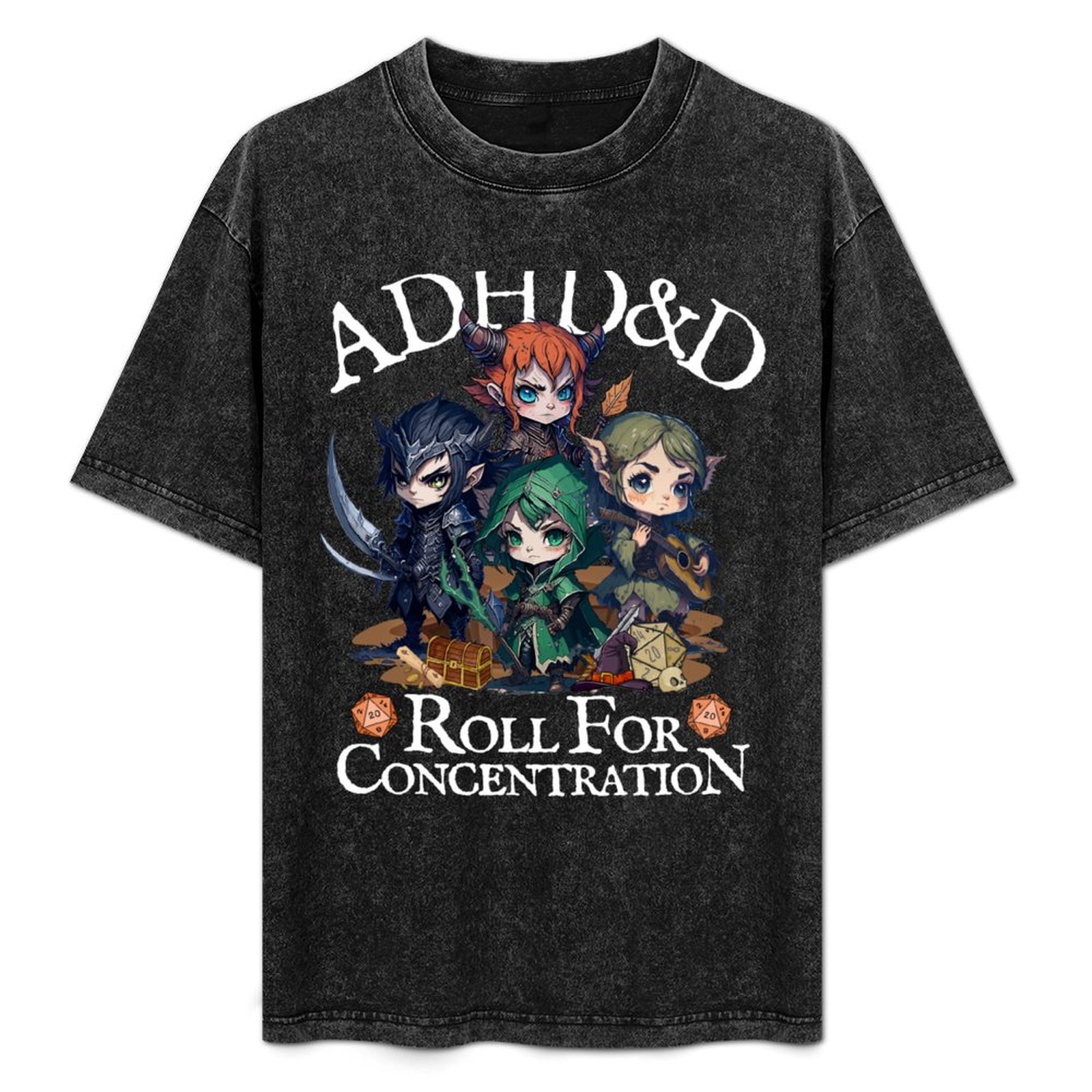 Outdoor Adventure Quotes - ADHD dnd adventurers: roll for concentration,
