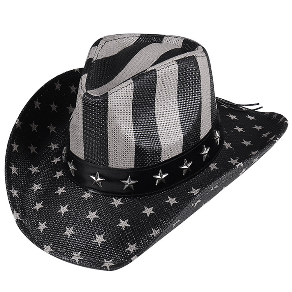 Outdoor Adventure Festival - Straw Cowboy Hat Western Style Comfortable