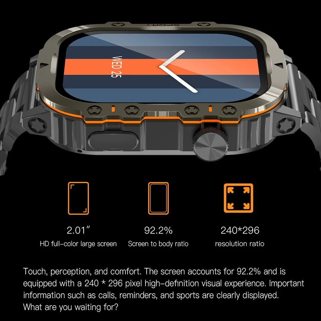 Smart Watch for Men Outdoor Ad – обзор и цена Outdoor Adventure Hours
