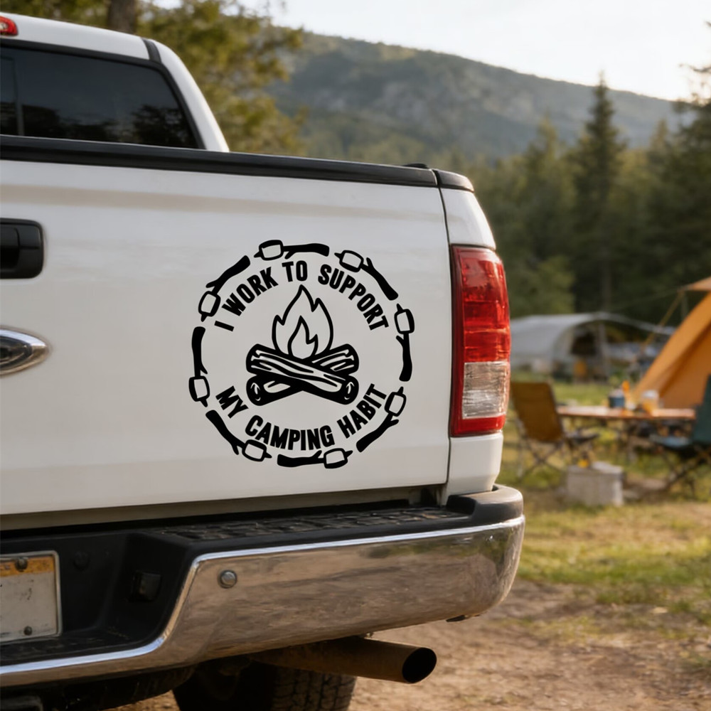 Funny Camping Quote Car Sticke – обзор и цена Outdoor Adventure Quotes
