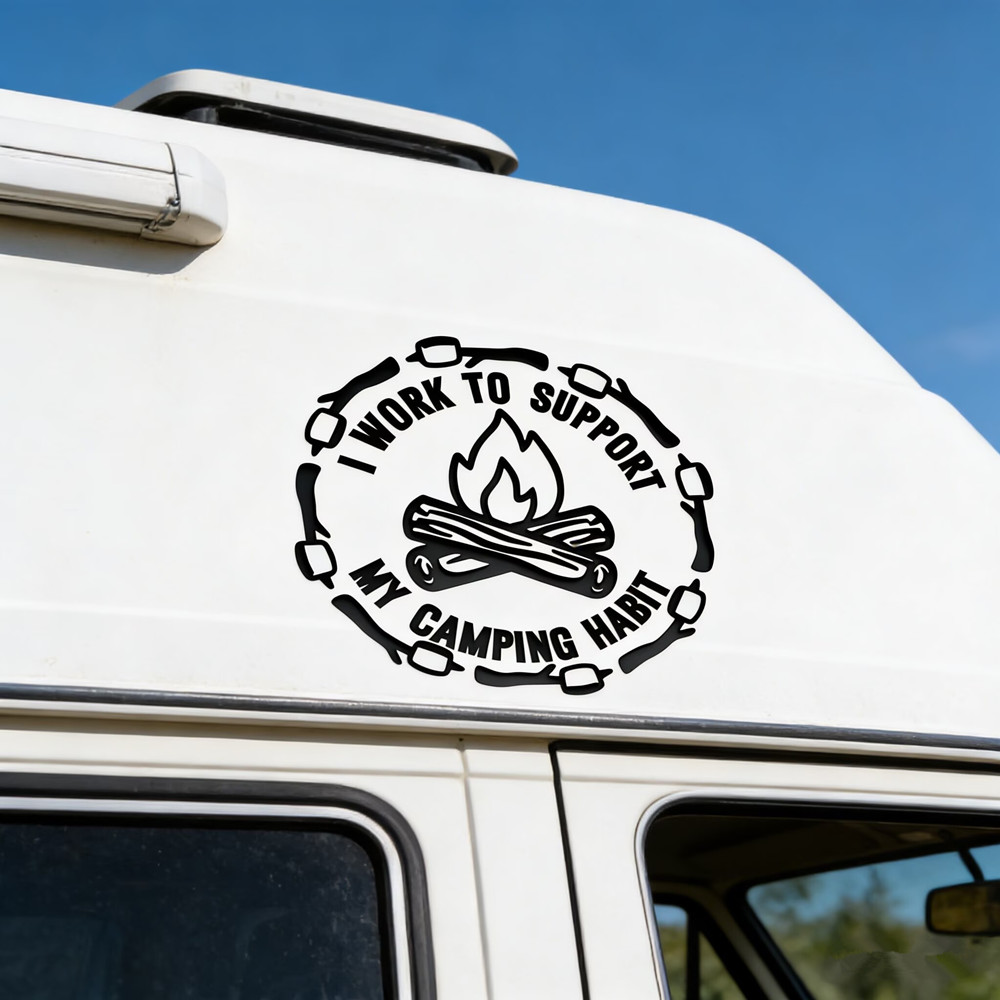 Funny Camping Quote Car Sticke – обзор и цена Outdoor Adventure Quotes