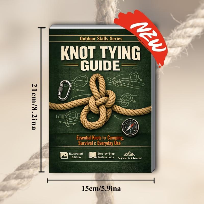 Essential Knot Tying Guide Boo – обзор и цена Outdoor Adventure Travel