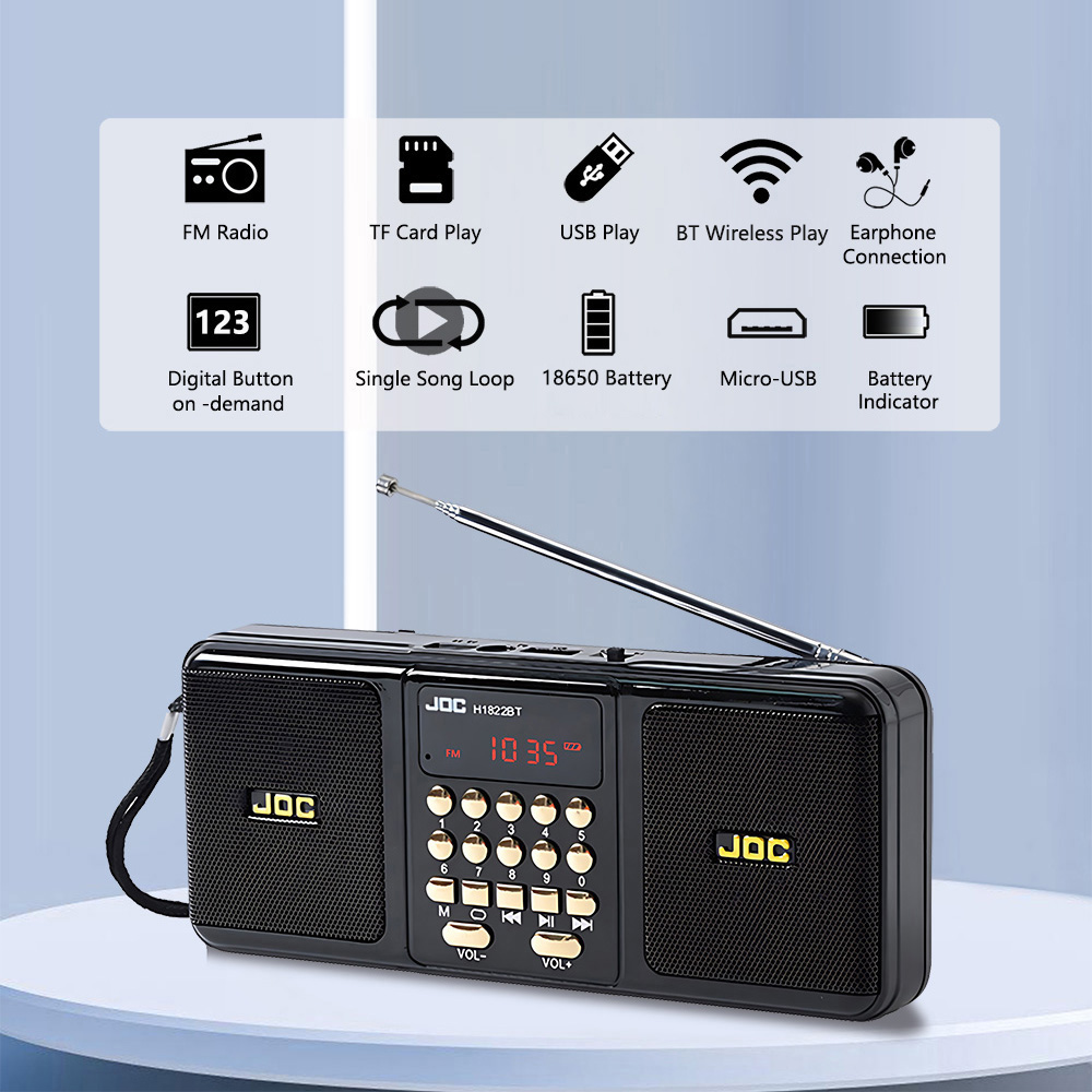 Portable Stereo FM Radio Wirel – обзор и цена Emergency Radio Solar