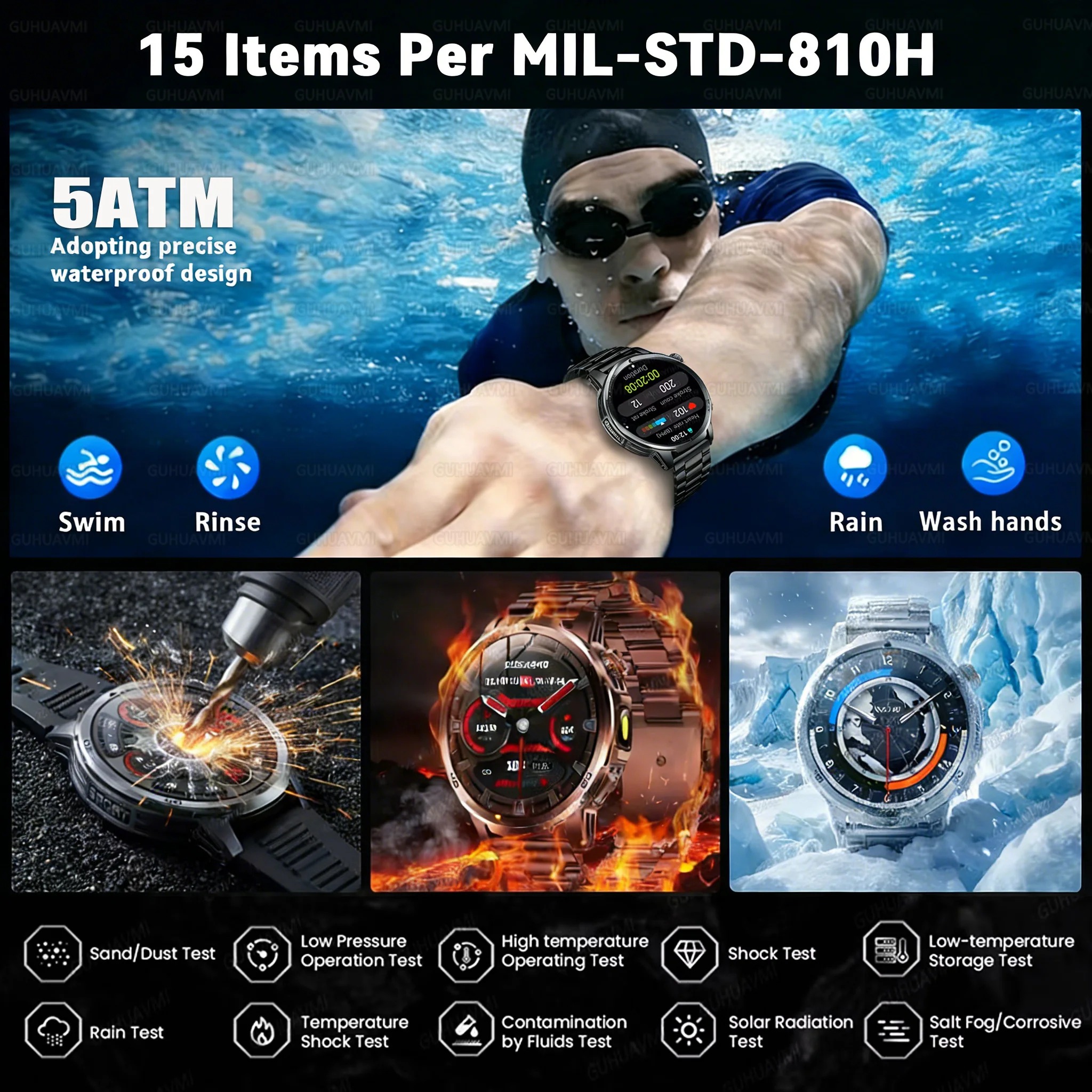 New Military Adventure Smartwa – обзор и цена Outdoor Adventure Hours