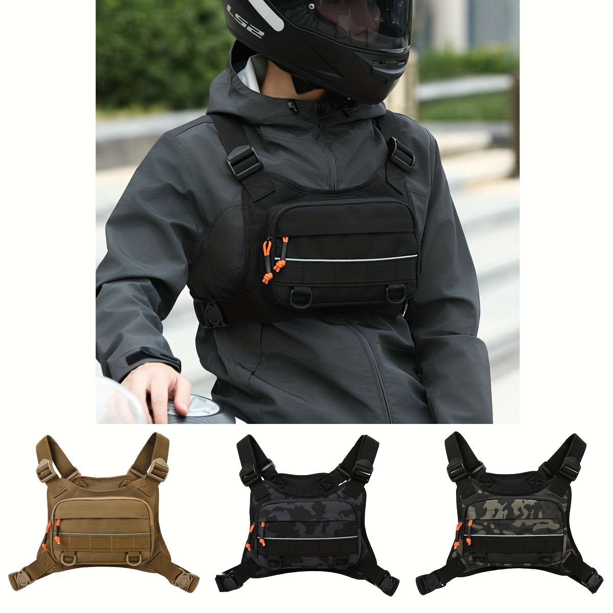 1-Piece Men's Outdoor Chest Ba – обзор и цена Outdoor Adventure With No Backpack
