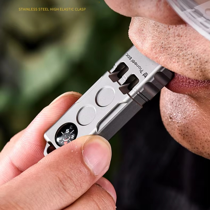 Titanium Alloy Whistle Compass – обзор и цена Outdoor Adventure Youtube