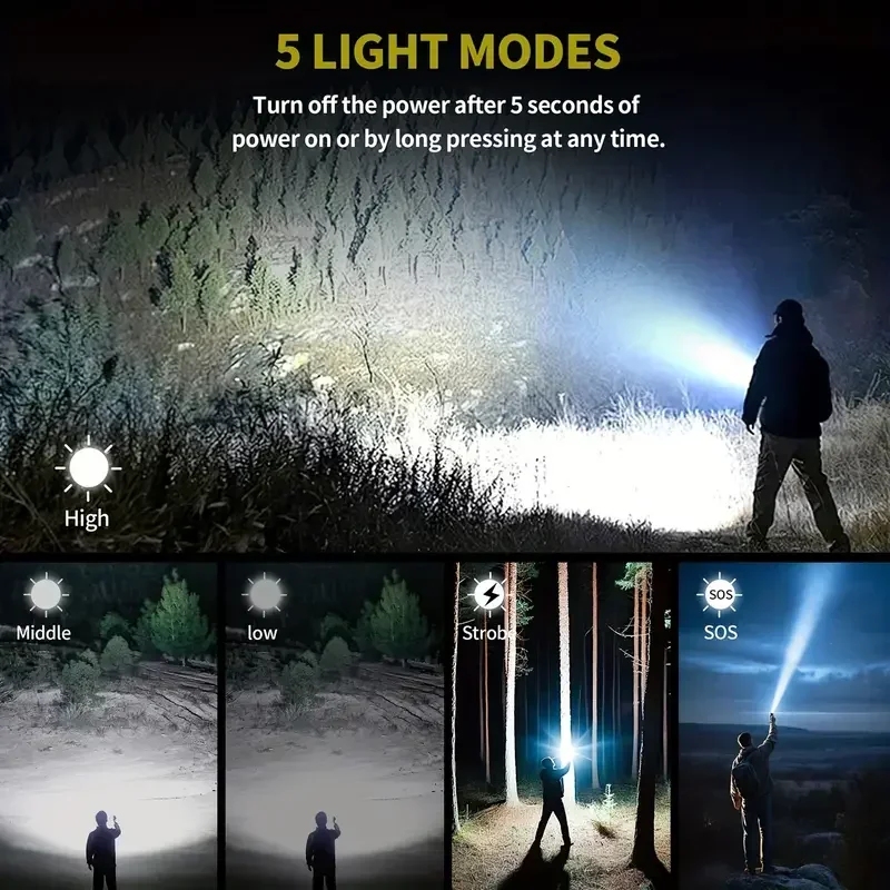 Powerful Flashlight Concentrat – обзор и цена Outdoor Adventure Inc