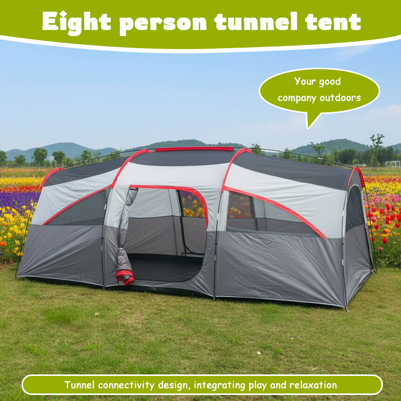 8 Person Camping Tent with Mes – обзор и цена Outdoor Adventure Festival