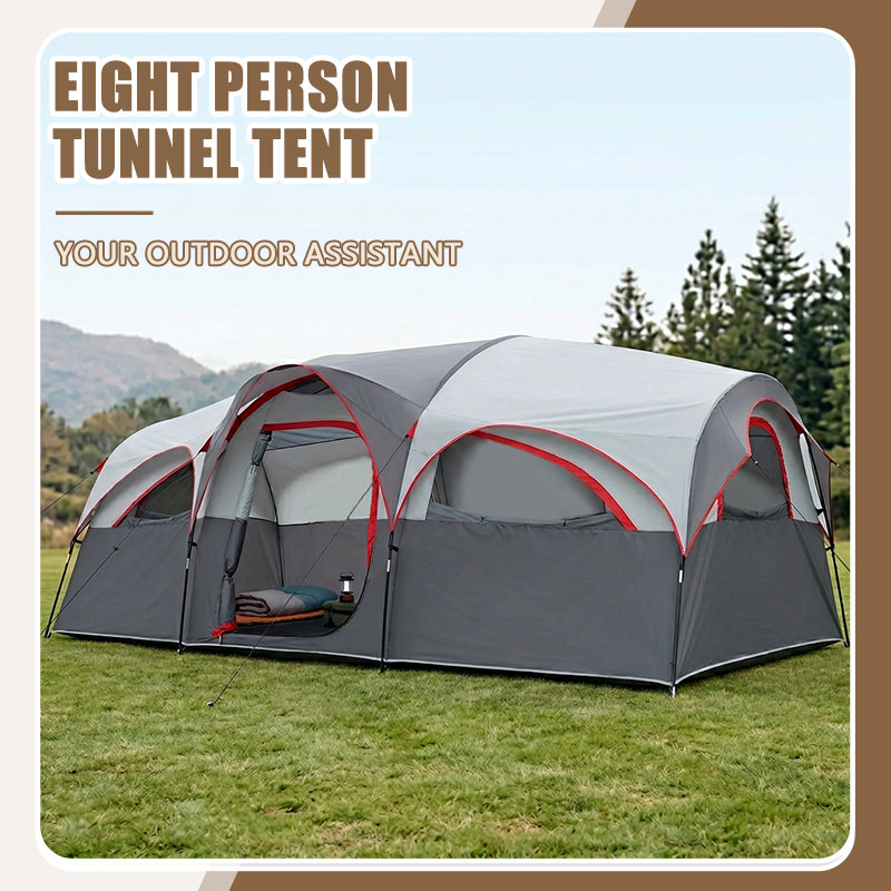 8 Person Camping Tent with Mes – обзор и цена Outdoor Adventure Festival