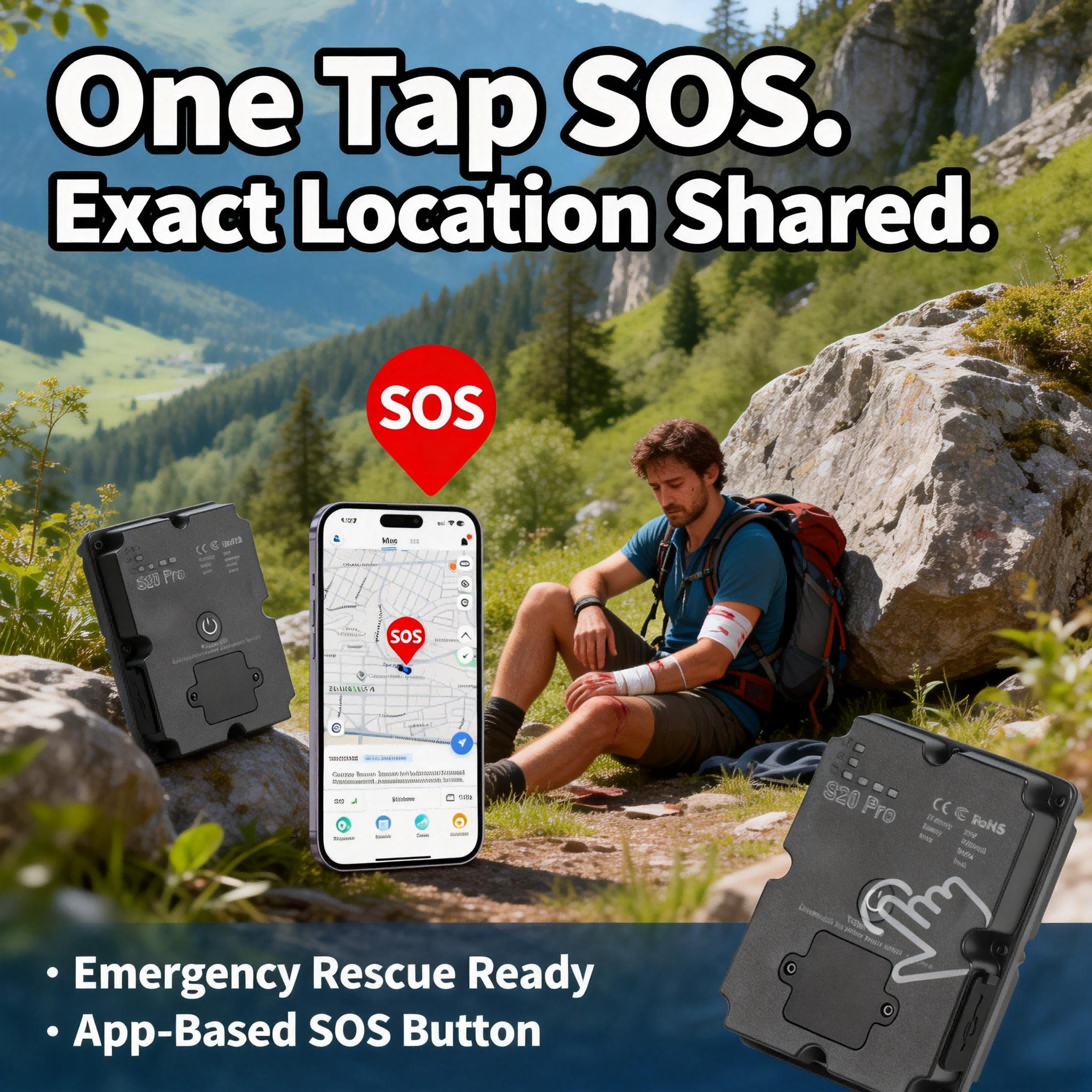 GPS Tracker for Hiking Backpac – обзор и цена Outdoor Adventure Hours