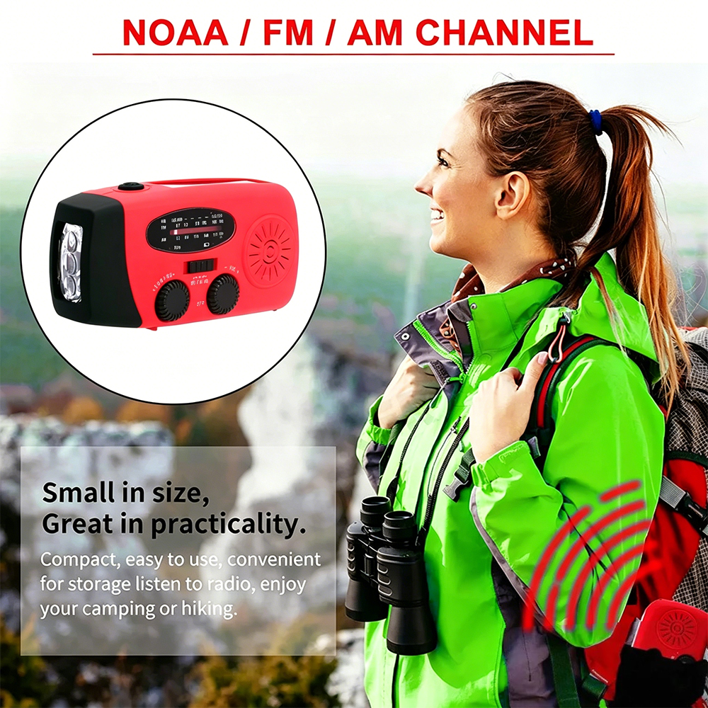 E01 Emergency Hand Crank Solar – обзор и цена Emergency Radio Solar