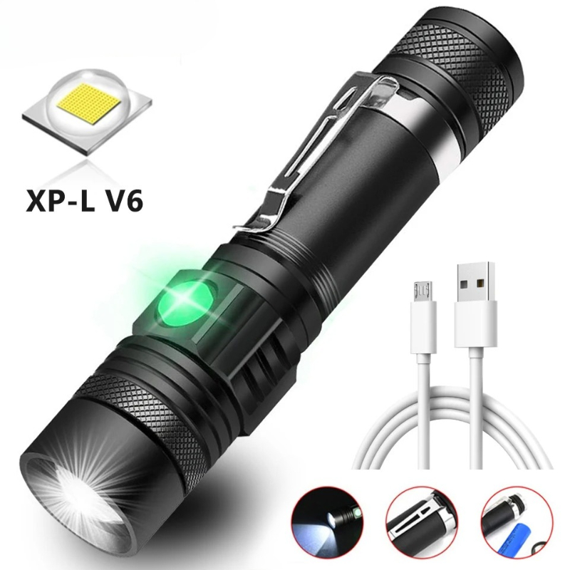 1000LM LED Flashlight Type-C R – обзор и цена Outdoor Adventure Inc