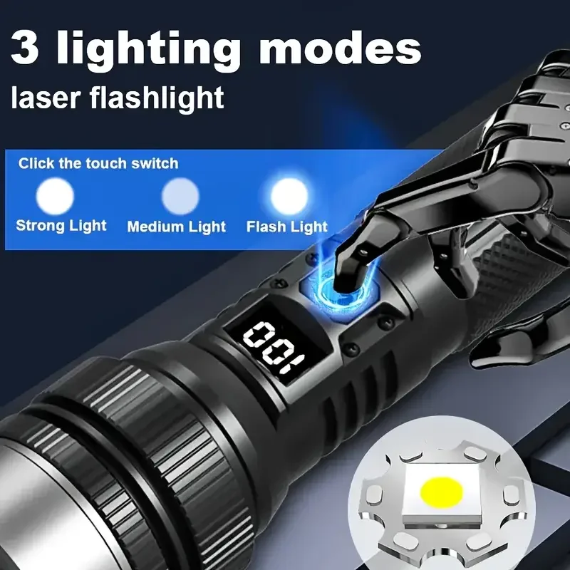 900000LM Powerful LED Flashlig – обзор и цена Outdoor Adventure Travel
