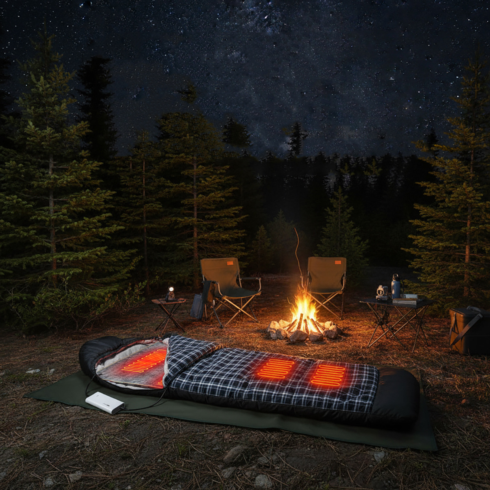 Portable USB Heated Sleeping B – обзор и цена Outdoor Adventure Hours