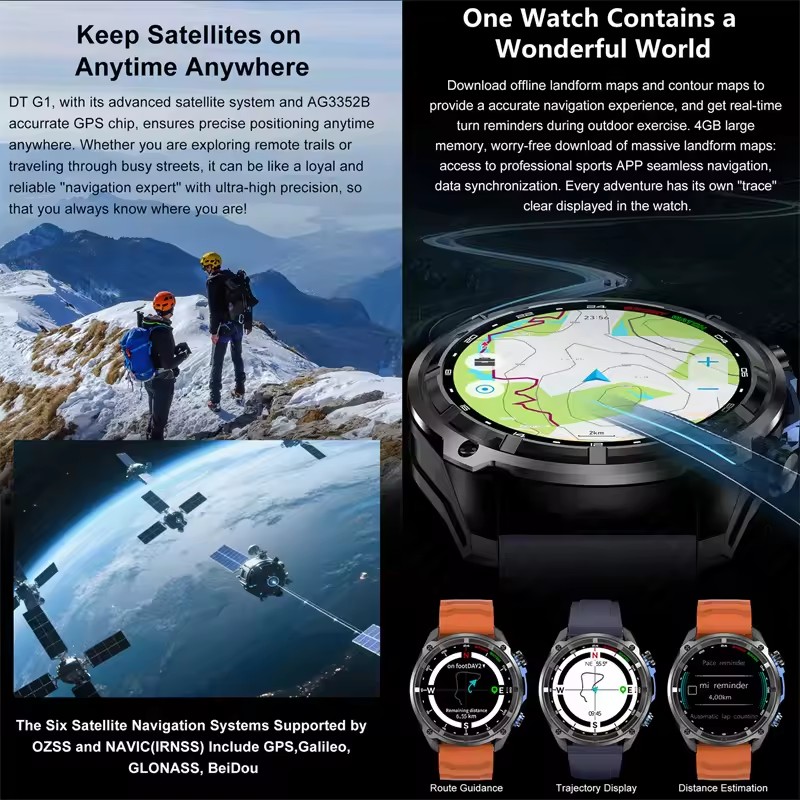 New Adventure GPS Men Smart Wa – обзор и цена Outdoor Adventure Hours