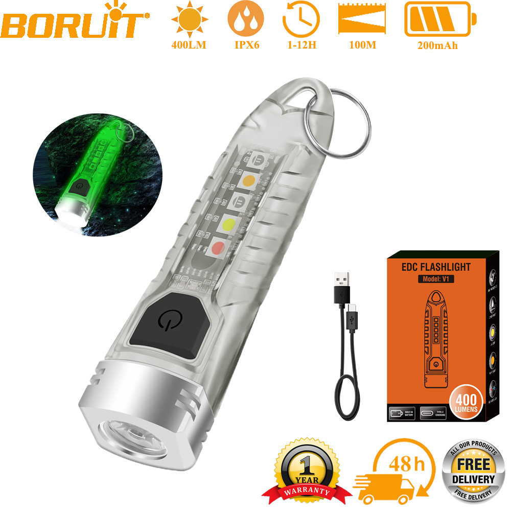 BORUiT V1 LED Keychain Portabl – обзор и цена Outdoor Adventure Inc