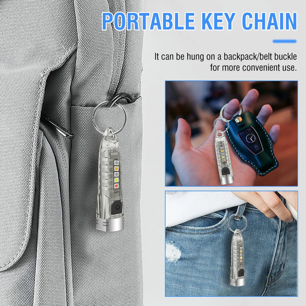 BORUiT V1 LED Keychain Portabl – обзор и цена Outdoor Adventure Inc
