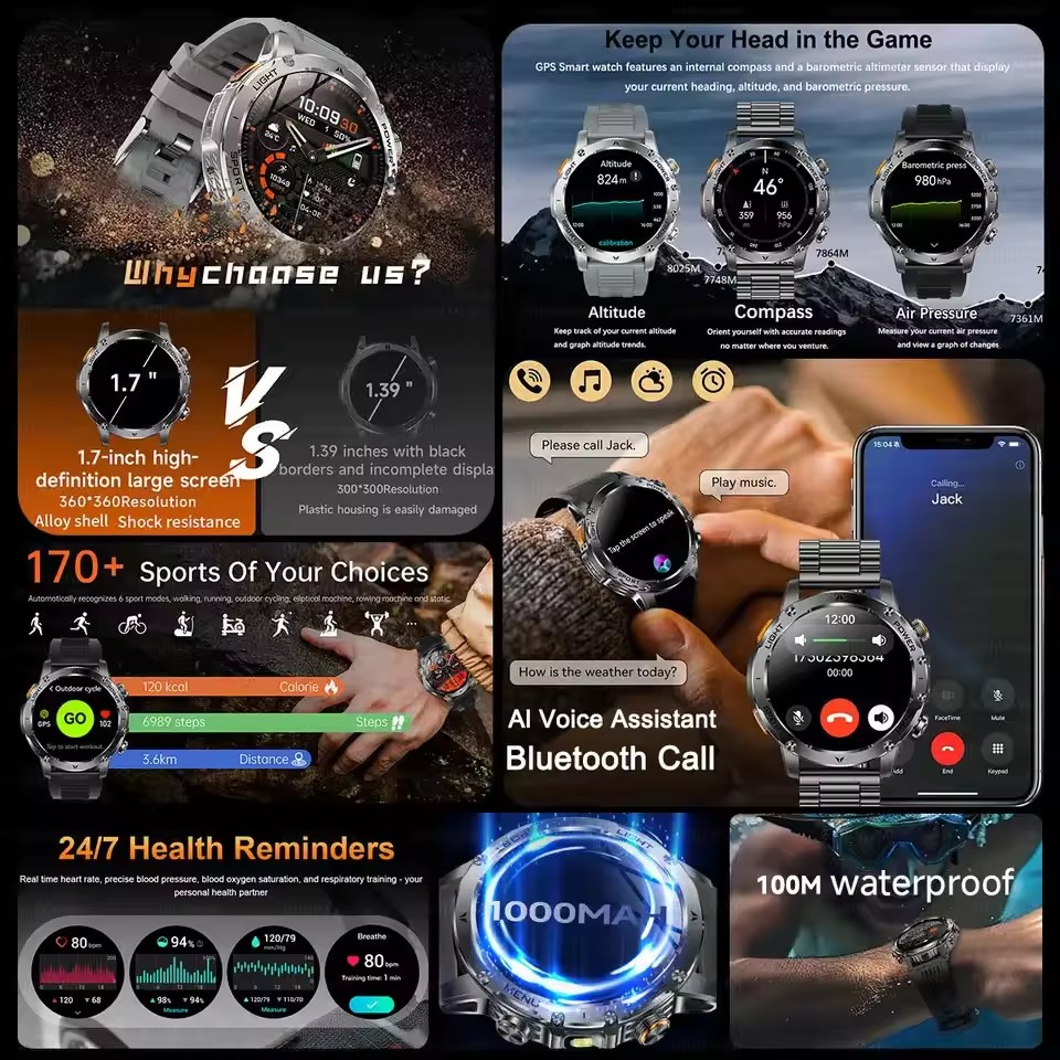 New Outdoor Adventure Men GPS  – обзор и цена Outdoor Adventure Hours
