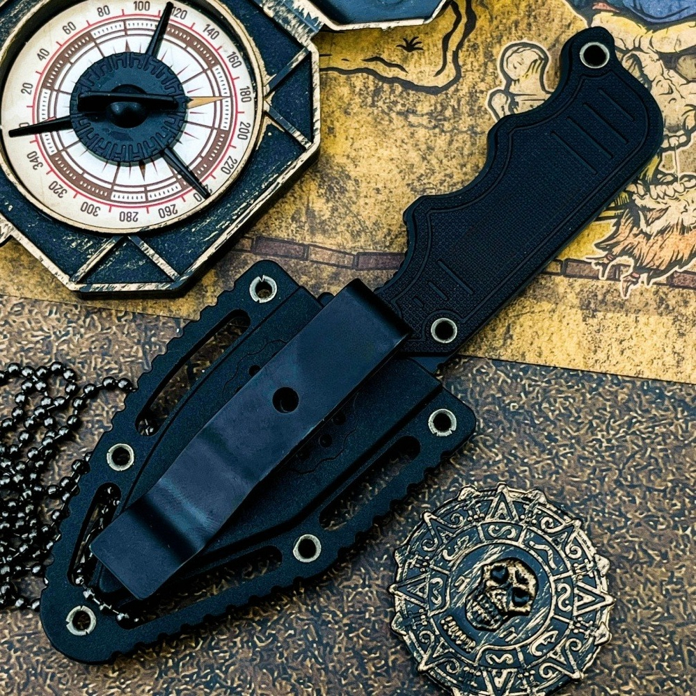Outdoor Survival Mini Necklace – обзор и цена Survival Knife Full Tang