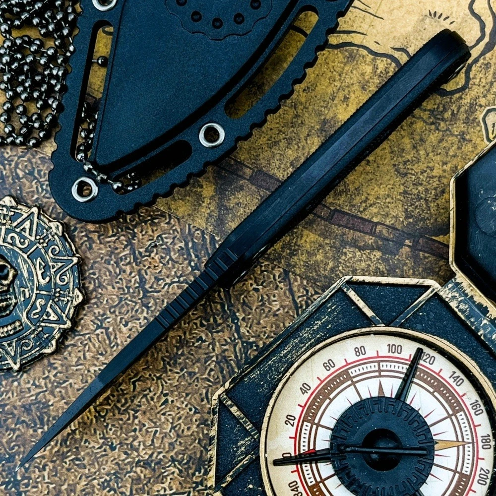 Outdoor Survival Mini Necklace – обзор и цена Survival Knife Full Tang