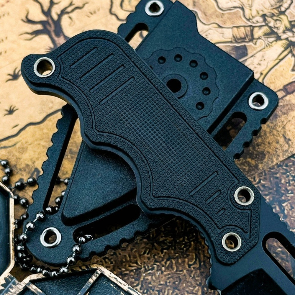 Outdoor Survival Mini Necklace – обзор и цена Survival Knife Full Tang
