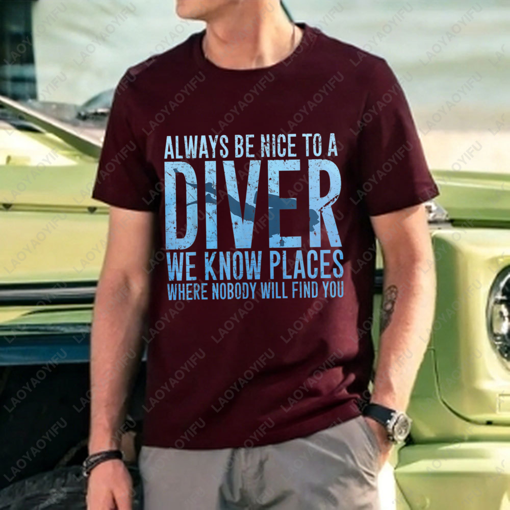 Diver Text Design Funny Quote  – обзор и цена Outdoor Adventure Quotes