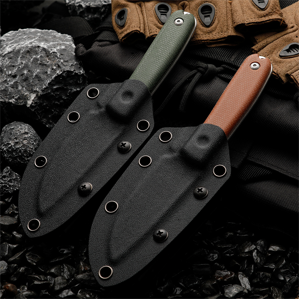 Huangfu Linen Fiber Handle 14C – обзор и цена Survival Knife Full Tang