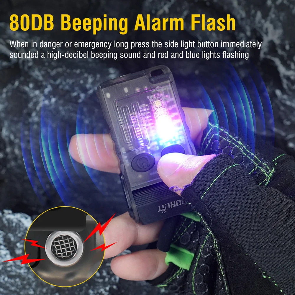 BORUiT V20 EDC Keychain Flashl – обзор и цена Outdoor Adventure Inc