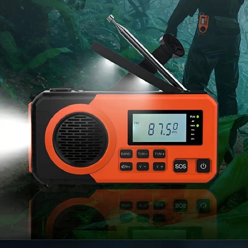Solar Hand Crank Emergency Wea – обзор и цена Emergency Radio Solar