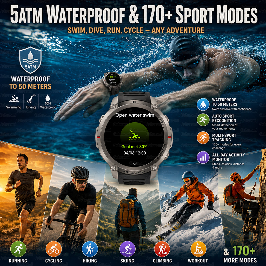 Outdoor Tactical GPS Smart Wat – обзор и цена Outdoor Adventure Hours