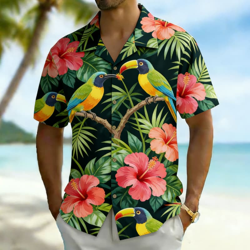 Men's Premium Tropical Bird Pr – обзор и цена Outdoor Adventure Vacations