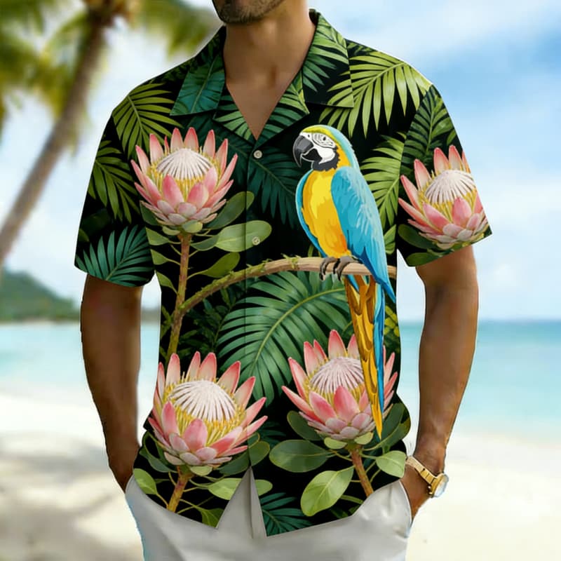 Men's Premium Tropical Bird Pr – обзор и цена Outdoor Adventure Vacations