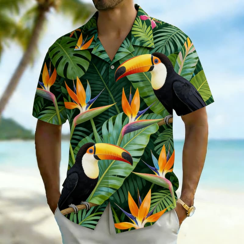 Men's Premium Tropical Bird Pr – обзор и цена Outdoor Adventure Vacations