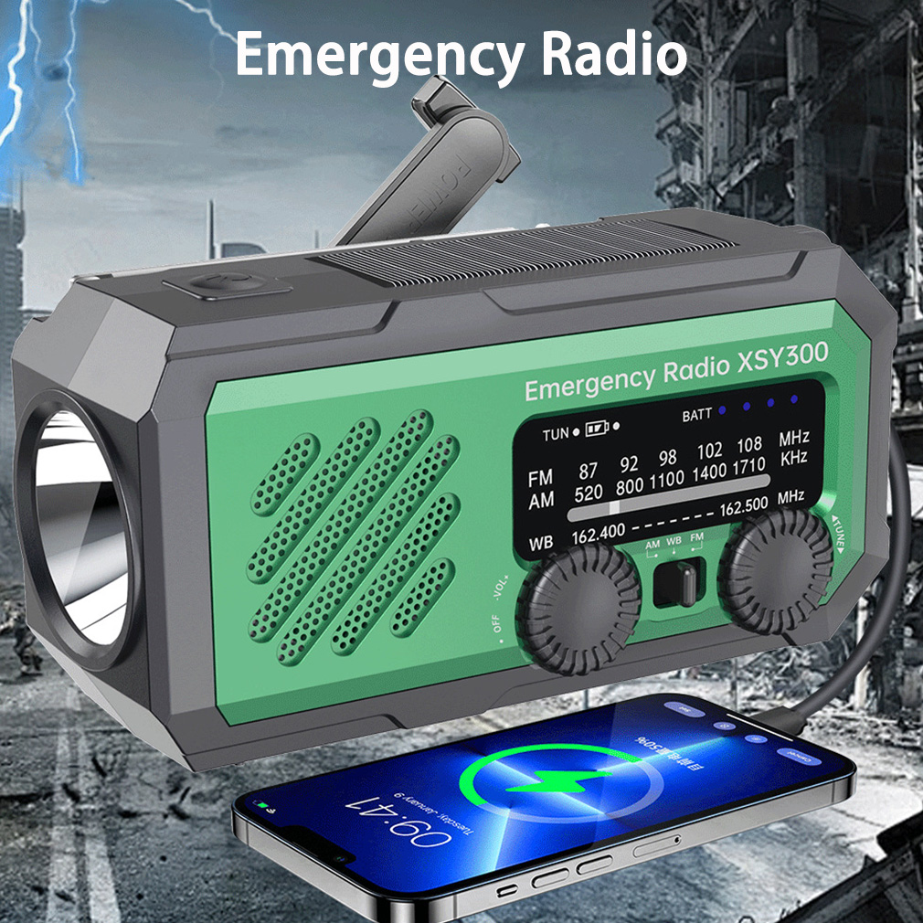 New 2000mAh Emergency Radio So – обзор и цена Emergency Radio Solar