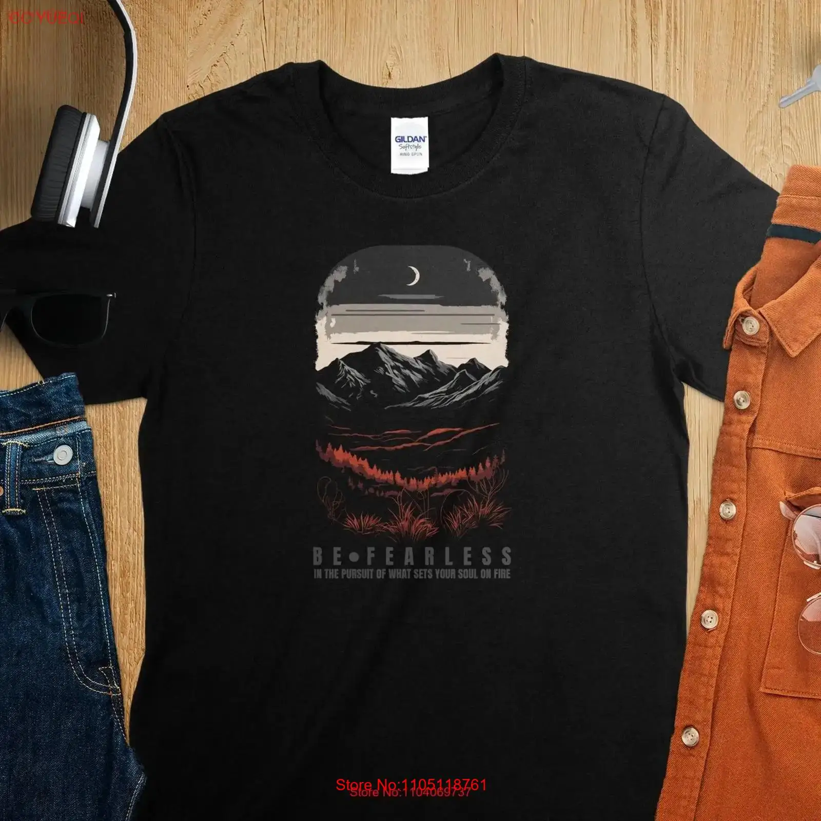 Be Fearless Adventure T Shirt  – обзор и цена Outdoor Adventure Quotes